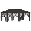 Gazebo-peite sivuseinillä Antrasiitti 600,5 x 300,5 cm