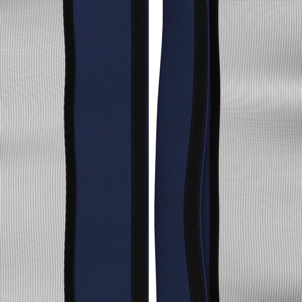 Gazebo-peite sivuseinillä Sininen 600,5 x 300,5 cm Polyesteri