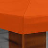 Gazebo-peite sivuseinillä Oranssi 600,5 x 300,5 cm Polyesteri