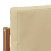 Ulkomoduulisohva tyynyllä 2 Kappale Luonnollinen ja beige