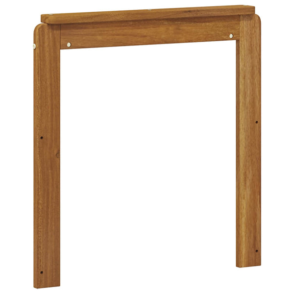 Käsinojat 2 kpl Ruskea 59 x 6 x 61 cm Tiheä akasiapuu