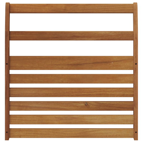 Käsinoja 2 kpl Luonnollinen 58,5 x 8 x 60 cm Tiheä akasiapuu