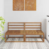 2 Kappale Ulkotilan keskisohva Luonnollinen 158 x 83 x 73 cm
