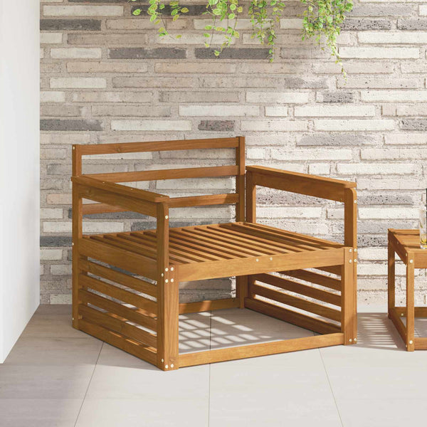 Käsinoja 2 kpl Luonnollinen 79 x 6 x 61 cm Tiheä akasiapuu