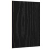 Dekoripaneelit 12 kpl Musta tammi 15 x 21 x 0,27 cm