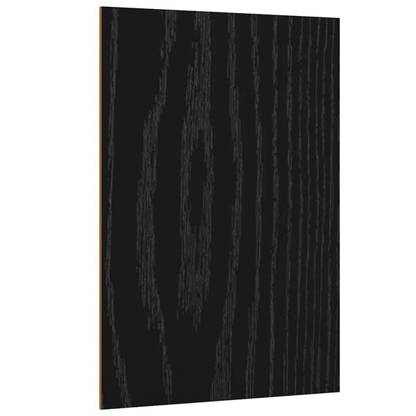 Dekoripaneelit 12 kpl Musta tammi 15 x 21 x 0,27 cm