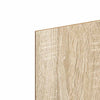 Dekoripaneelit 150 kpl Sonoma-tammi 15 x 21 x 0,27 cm