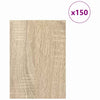 Dekoripaneelit 150 kpl Sonoma-tammi 15 x 21 x 0,27 cm