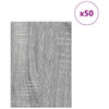 Dekoripaneelit 50 kpl Harmaa Sonoma 21 x 30 x 0,27 cm
