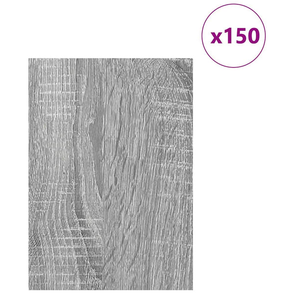 Dekoripaneelit 150 kpl Harmaa Sonoma 21 x 30 x 0,27 cm
