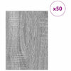 Dekoripaneelit 50 kpl Harmaa Sonoma 30 x 42 x 0,27 cm