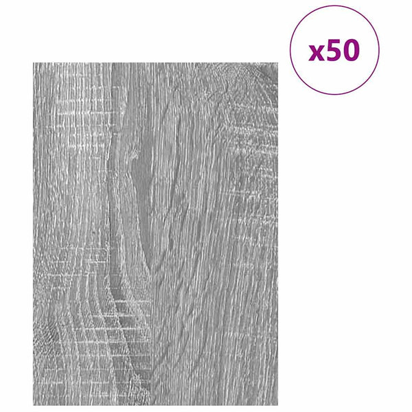 Dekoripaneelit 50 kpl Harmaa Sonoma 30 x 42 x 0,27 cm