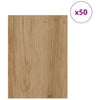 Dekoripaneelit 50 kpl Artisaanitammi 30 x 42 x 0,27 cm