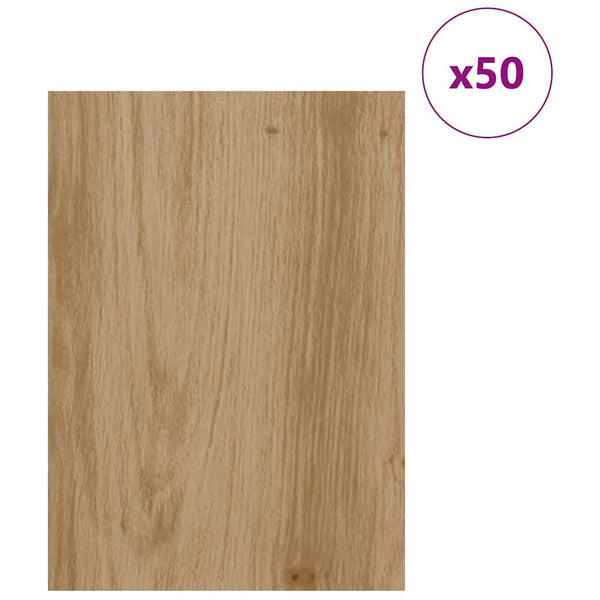 Dekoripaneelit 50 kpl Artisaanitammi 30 x 42 x 0,27 cm