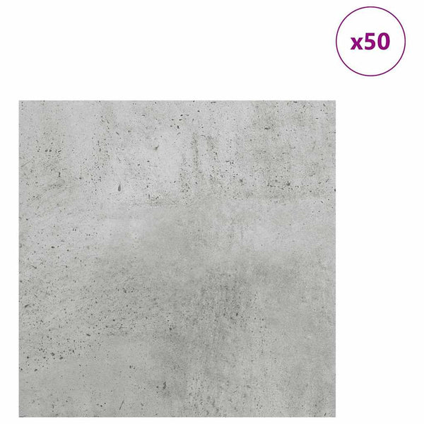 Dekoripaneelit 50 kpl Betoni Harmaa 30 x 30 x 0.27 cm