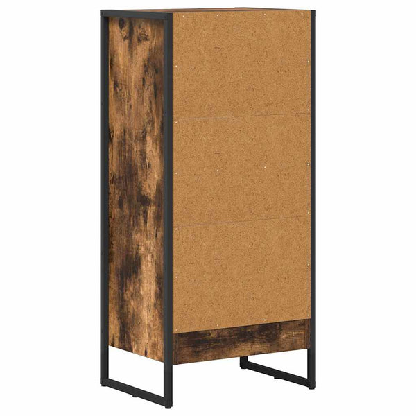 Kirjahylly 40 x 30 x 86,5 cm Tekninen puu Savupuu