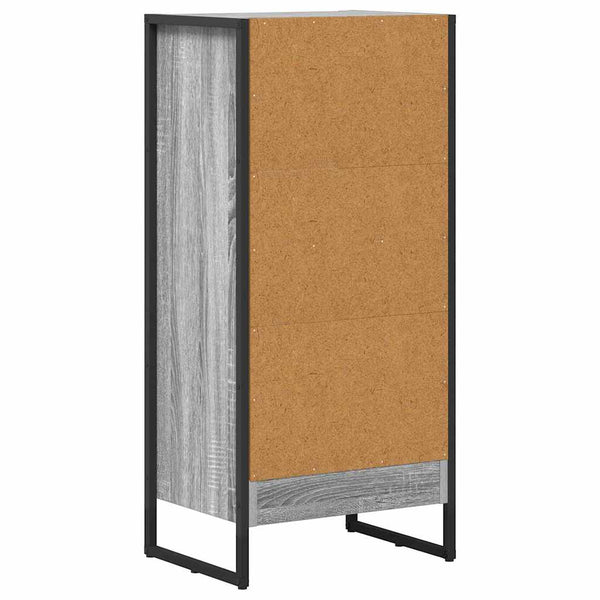 Kirjahylly 40 x 30 x 86,5 cm Tekninen puu Harmaa Sonoma
