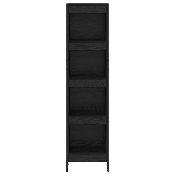 Kirjahylly 40 x 30 x 155 cm Tekninen puu Musta tammi.