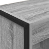 Kirjahylly 40 x 30 x 155 cm Tekninen puu Harmaa Sonoma