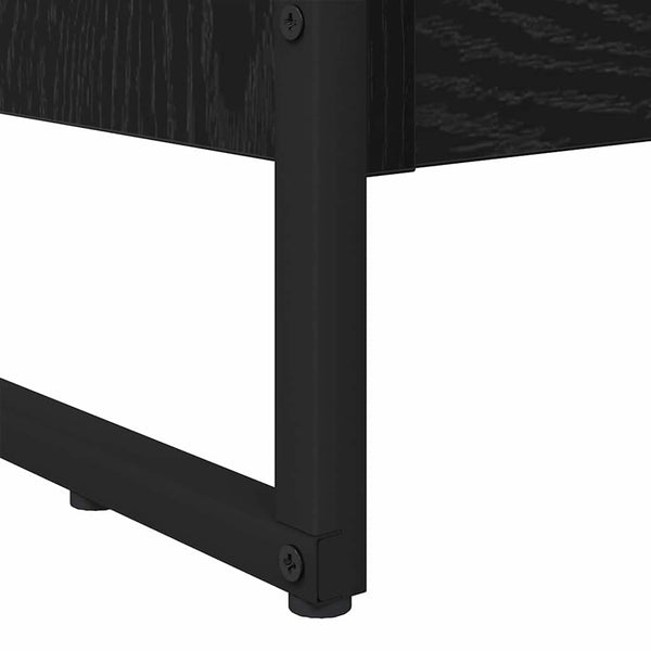 Kirjahylly 60 x 30 x 121 cm Tekninen puu Musta tammi.
