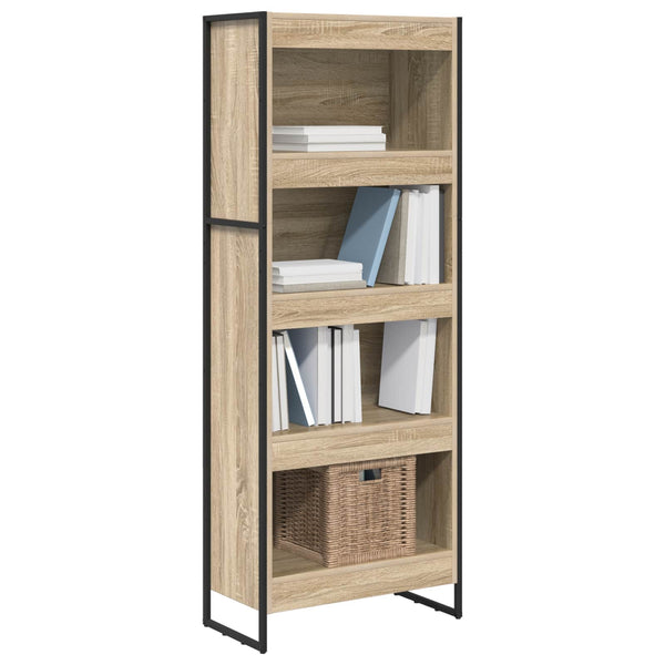 Kirjahylly 60 x 30 x 155 cm Tekninen puu Sonoma