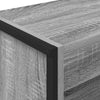 Kirjahylly 60 x 30 x 155 cm Tekninen puu Harmaa Sonoma