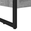 Kirjahylly 60 x 30 x 155 cm Tekninen puu Harmaa Sonoma