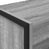 Kirjahylly 80 x 30 x 86,5 cm Tekninen puu Harmaa Sonoma
