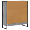 Kirjahylly 80 x 30 x 86,5 cm Tekninen puu Harmaa Sonoma