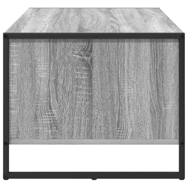 Sohvapöytä Harmaa Sonoma 80 x 50 x 40 cm Tekninen puu