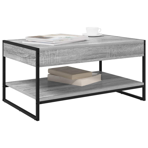 Sohvapöytä Harmaa Sonoma 80 x 50 x 40 cm Tekninen puu