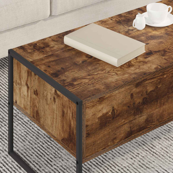 Sohvapöytä Savupuu 100 x 46 x 40 cm Tekninen puu