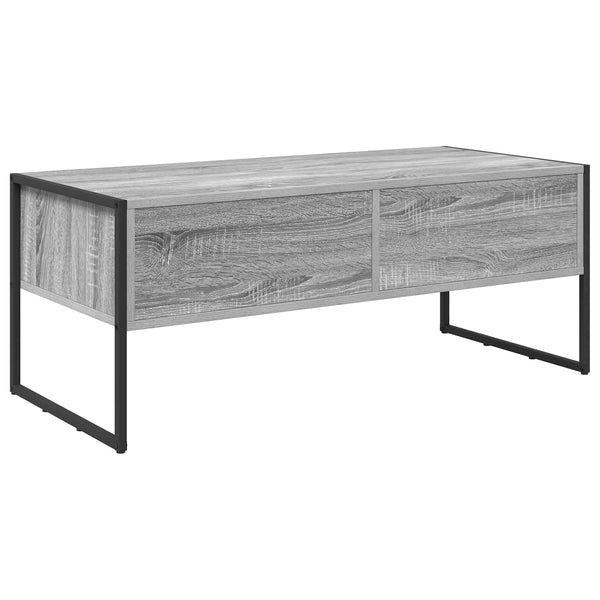 Sohvapöytä Harmaa Sonoma 100 x 46 x 40 cm Tekninen puu