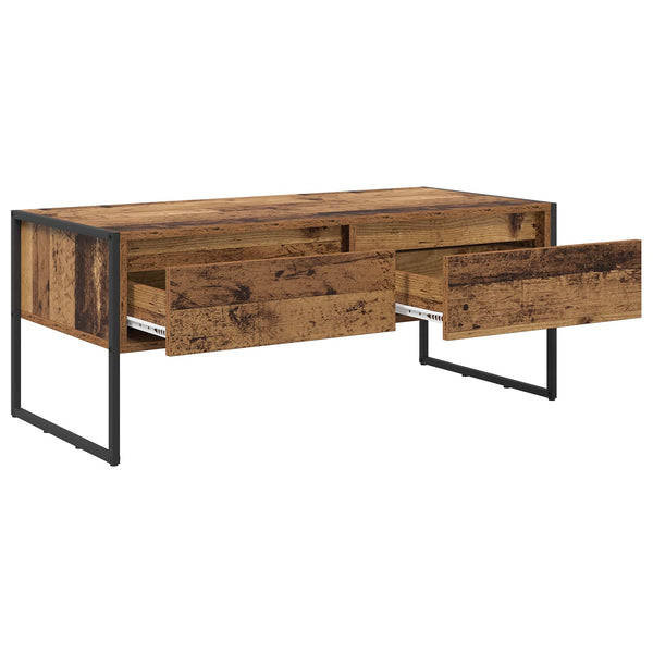 Sohvapöytä Vanha Puu 100 x 46 x 40 cm Tekninen puu