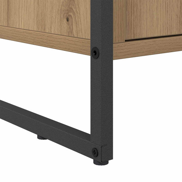 Kenkäkaappi ovella Taidekoivu 79 x 36 x 100 cm Tekninen puu
