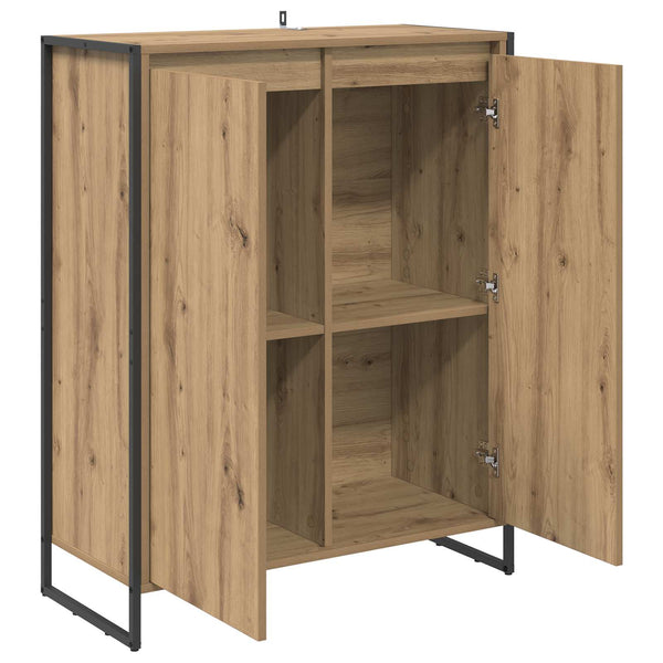 Kenkäkaappi ovella Taidekoivu 79 x 36 x 100 cm Tekninen puu