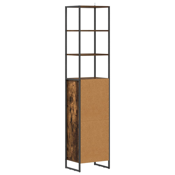 Kylpyhuonekaappi Savupuu 40 x 30 x 180 cm Tekninen puu