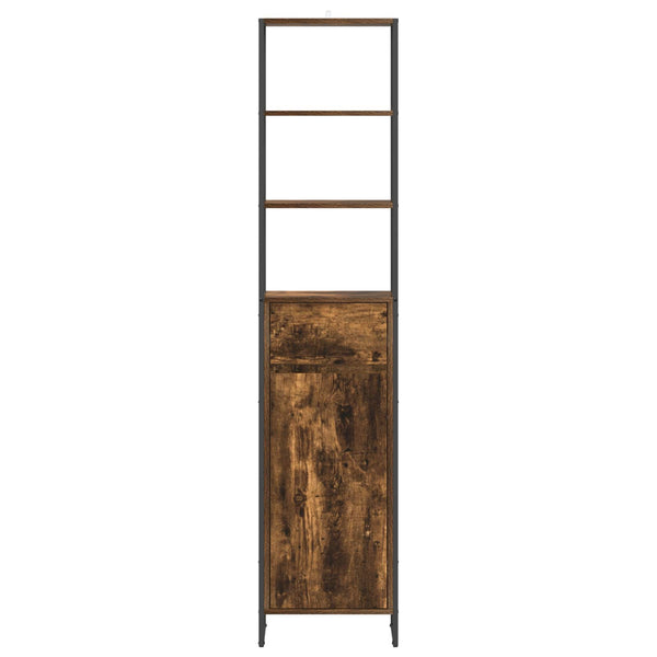 Kylpyhuonekaappi Savupuu 40 x 30 x 180 cm Tekninen puu