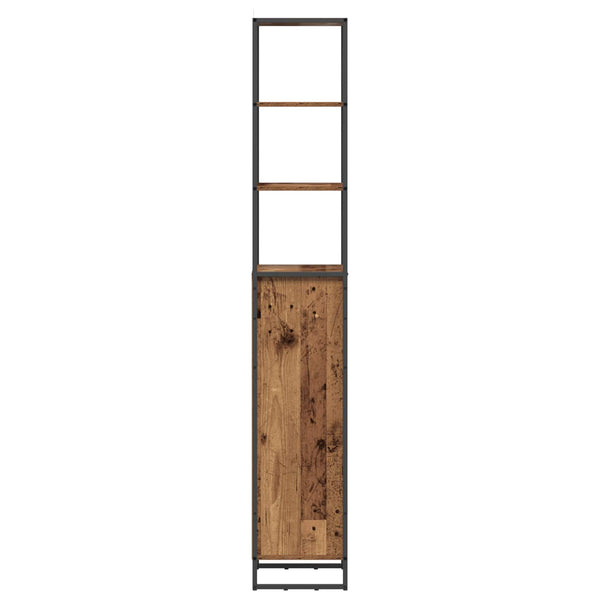 Kylpyhuonekaappi Vanha Puu 40 x 30 x 180 cm Tekninen puu