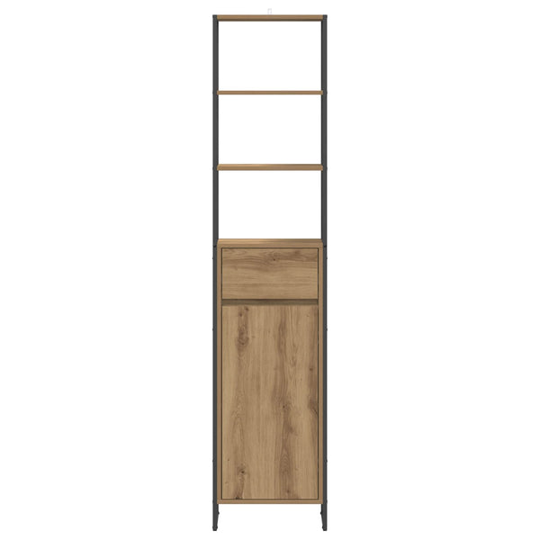 Kylpyhuonekaappi Taidekoivu 40 x 30 x 180 cm Tekninen puu