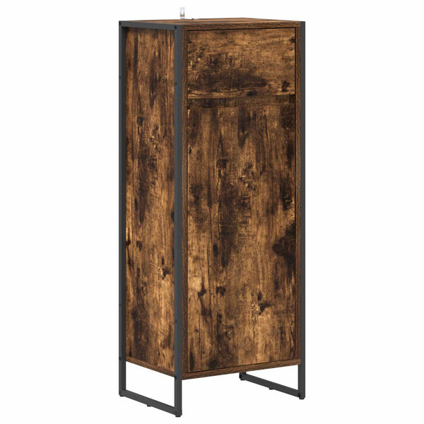 Kylpyhuonekaappi Savupuu 40 x 30 x 100 cm Tekninen puu