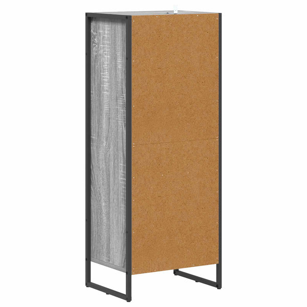 Kylpyhuonekaappi Harmaa Sonoma 40 x 30 x 100 cm Tekninen puu