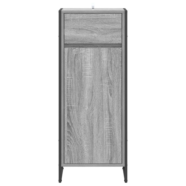 Kylpyhuonekaappi Harmaa Sonoma 40 x 30 x 100 cm Tekninen puu