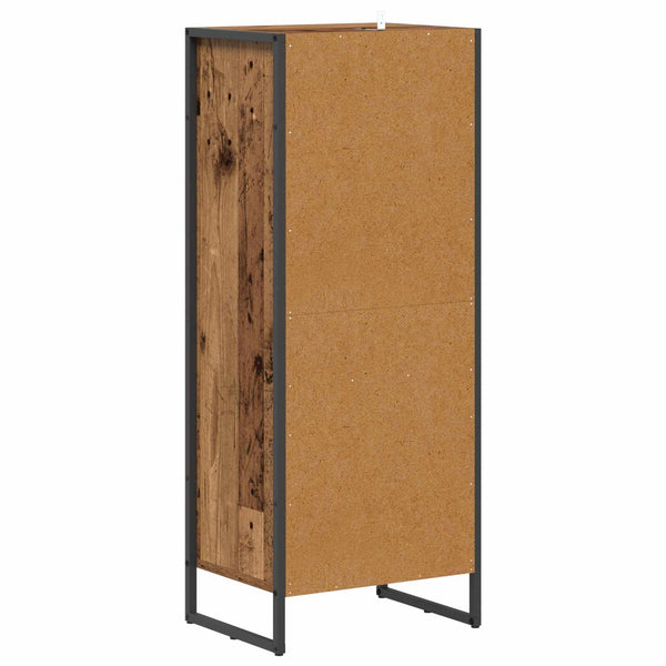 Kylpyhuonekaappi Vanha Puu 40 x 30 x 100 cm Tekninen puu