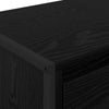 TV-kaappi 100 x 36 x 49,5 cm Musta tammi. Tekninen puu