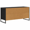 TV-kaappi 100 x 36 x 49,5 cm Musta tammi. Tekninen puu