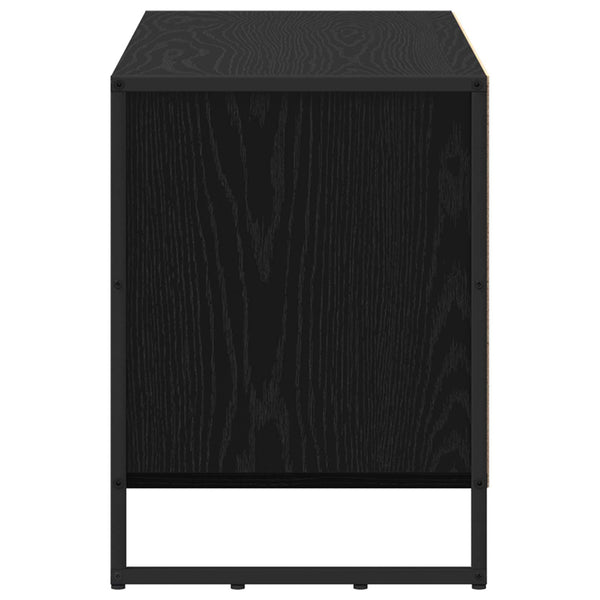 TV-kaappi 100 x 36 x 49,5 cm Musta tammi. Tekninen puu