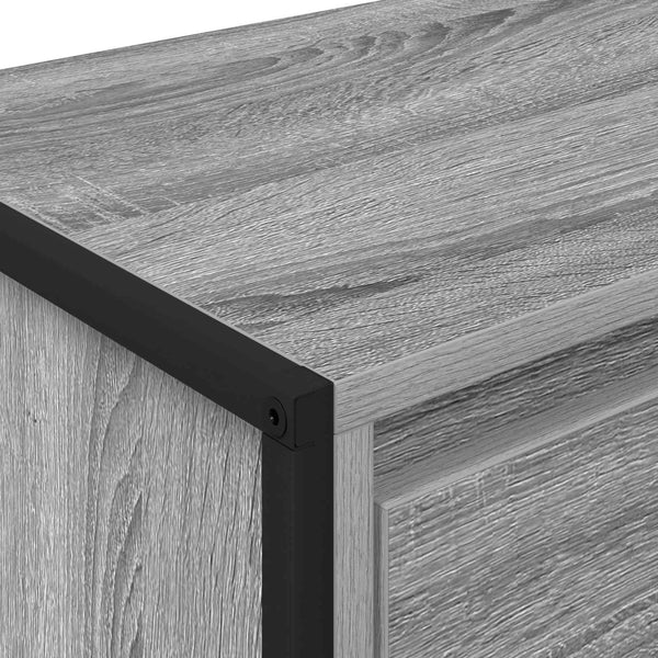 TV-kaappi 100 x 36 x 49,5 cm Harmaa Sonoma Tekninen puu