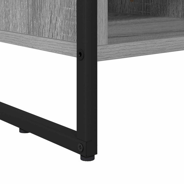 TV-kaappi 100 x 36 x 49,5 cm Harmaa Sonoma Tekninen puu