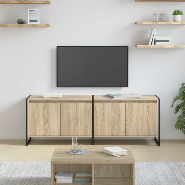 TV-kaappi Sonoma 140 x 36 x 49.5 cm Tekninen puu